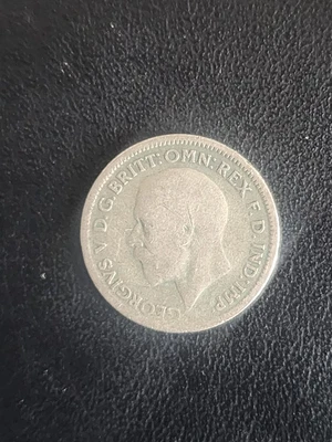 £0.99 • Buy 1931 GEORGE V SILVER SIXPENCE  ( 50% Silver )  British 6d Coin.  
