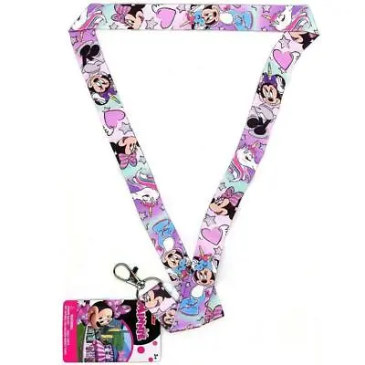 Disney Minnie Mouse Boutique 19  Lanyard Keychain • $7.49