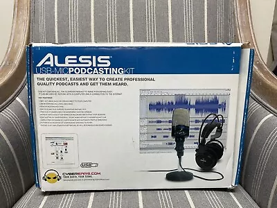 Alesis USB-MIC Podcasting Kit Am01 USB Microphone (no Manuals) Great Condition • $60