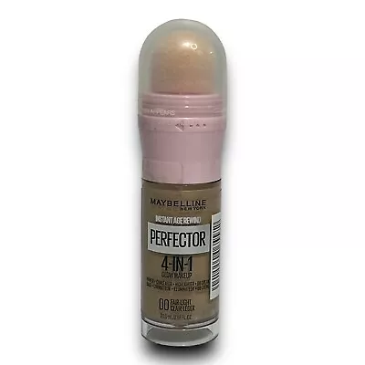 Maybelline Instant Age Rewind Perfector 4-In-1 Glow Makeup 00 Fair Light • $11.99