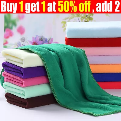 Large Quick Drying Microfibre Towel For Travel Swimming Gym Sports Yoga Dry UK • £5.99