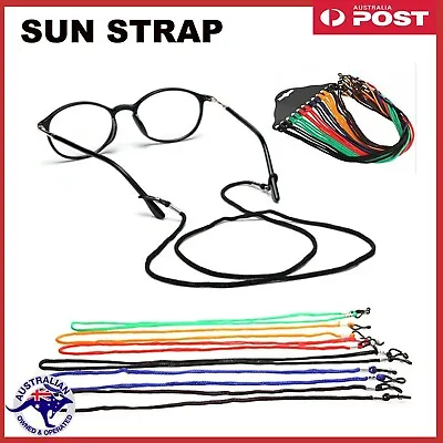 $3.99 • Buy Neck Cord Lanyard Strap Sunglasses Reading Glasses Spectacle Holder String Band