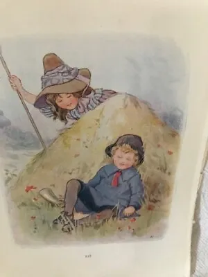 LITTLE BOY BLUE  (1916  Nursery Rhymes Colour Plate) Margaret Tarrant  Unmounted • £4.95