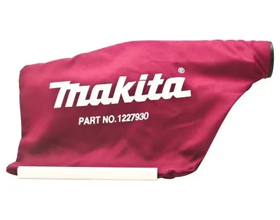 Genuine Makita Planer Dust Bag 122793-0 Kp0810 Bkp180 Dkp180 S40l - In Stock • £19.95