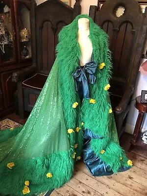 £95 • Buy Pantomime Dame Or Villain Finale Robe Costume Theatre Theatrical