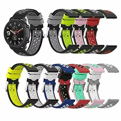 22mm For Samsung/Ticwatch/Huawei/Huami Silicone Band Strap Bracelet Accessories • $7.54