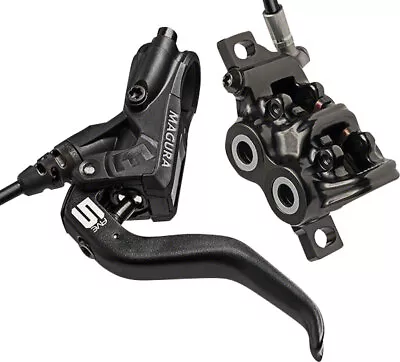 Magura MT5 Disc Brake And Lever - Front Or Rear Hydraulic Post Mount Black • $128.39