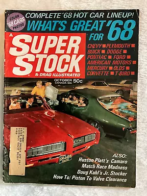 1967 Super Stock & Drag Illustrated Sneden Bob Banning Dodge R/T Shelby Mustang • $14.99