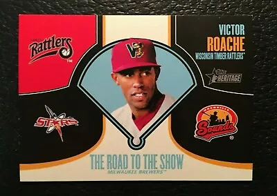 Victor Roache ROOKIE 2013 Topps Heritage The Road To The Show Card RTTS - VR • $1.79