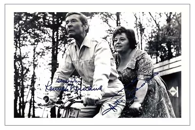 Hattie Jacques & Kenneth Williams Signed Autograph Photo Print Carry On • £3.49