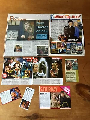 £5.95 • Buy Vintage Doctor Who Newspaper Clippings And Ephemera.  Circa 2006.  Tennant Piper