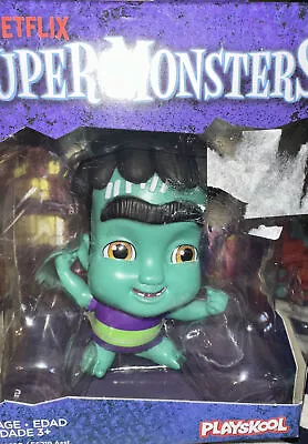 NETFLIX SUPER MONSTERS 4  FRANKIE MASH FIGURE!! Unopened Box Has Self Wear • $9.99