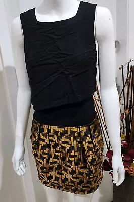 Cue A Line  Dress Size 6  Sleeveless Australian Made Italian Fabric  • $10