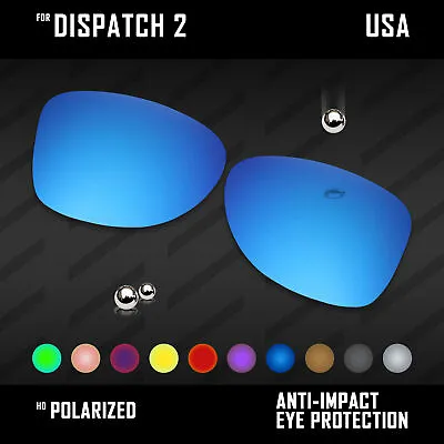 Anti Scratch Polarized Replacement Lenses For-Oakley Dispatch 2 OO9150 Options • $6.99