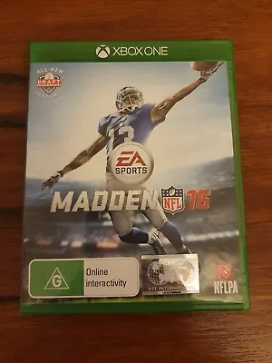 Madden NFL 16 - Xbox One Game - LIKE NEW • $6.95