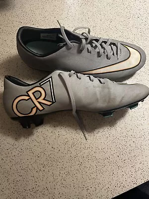 Nike CR7 Mercurial Vapor X AG PRO Silver/Aqua/Orange/White 725190-003 US 11.5 • $120