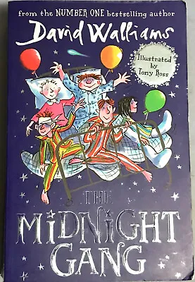 MIDNIGHT GANG David Walliams Tony Ross 2018 Paperback Childs Classic Collectable • £3.75