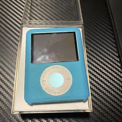 Apple IPod Nano 3ed Generation A1236 Teal 8GB Parts/Repair AS IS • $16.99