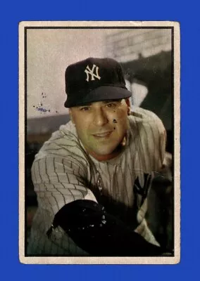 1953 Bowman Set-Break # 27 Vic Raschi LOW GRADE *GMCARDS* • $1.50