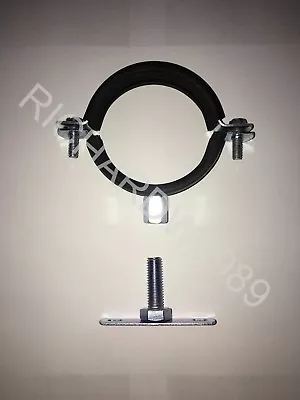 £4.33 • Buy Rubber Lined Munsen Ring - Anti Vibration Pipe Clips & Optional Male Backplate