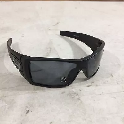 Oakley Batwolf Sunglasses Matte Black Frame Grey Polarized Lens • $101.39