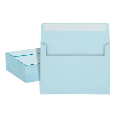 200 Pack A7 Envelopes For Invitations Wedding Announcement 5 1/4 X 7 ¼ Blue • $23.99