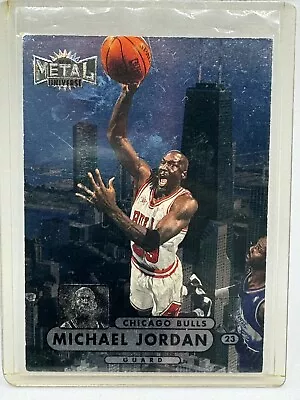 Michael Jordan 1998 Skybox Metal Universe #23 Bulls • $17.09