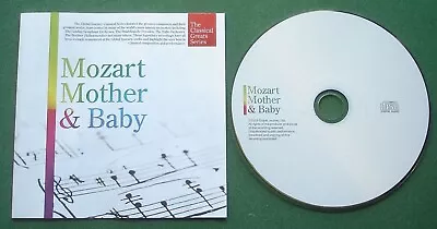 Mozart - Mother & Baby Soothing Relaxing Calm Classical Music CD • £4