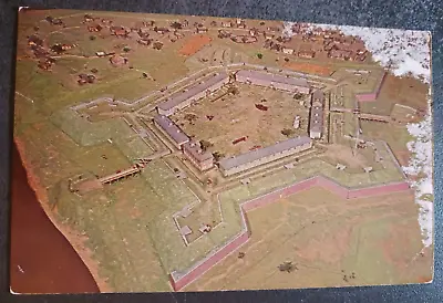 Vtg Postcard Fort Pitt Museum Scale Model Of Fort Pitt Older Chrome Unposted • $7.95
