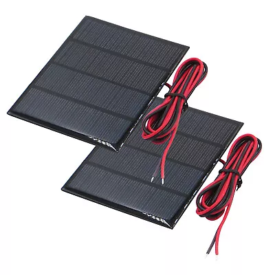 2Pack 12V 1.5W Solar Panel Small Cell Module Epoxy Mobile DC Battery Charger DIY • $16.99