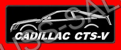 $12 • Buy CADILLAC CTS-V EMBROIDERED PATCH ~5  X 1-3/4  IRON/SEW ON COUPE PERFORMANCE V8#1