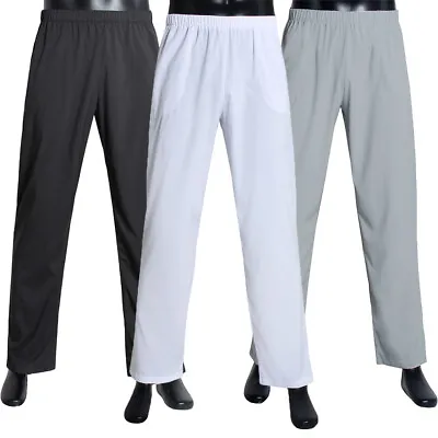 Muslim Mens Casual Trousers Pants Thobe Bottoms Islamic Shalwar Dishdasha Arab • $10.31