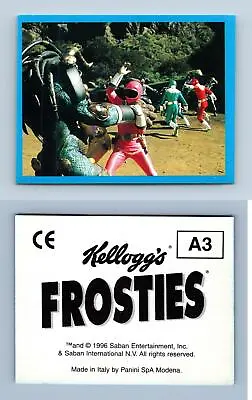 £0.99 • Buy Power Rangers #A3 Kellogg's Frosties Panini Sticker