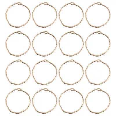 £6.04 • Buy 20pcs Connectors Charms Jewelry Making Charm Bezel Pendant Blank
