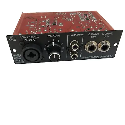 Peavey CS-S M1 Mic/Aux Input Module System • $70