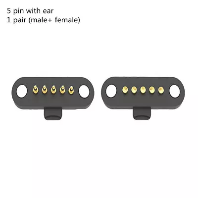 2Pair 2/3/4/5P 12V 1A Waterproof Magnetic Pogo Pin Connector Pogopin Male Female • £8.06