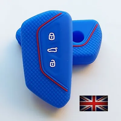 Key Cover For New VW Golf MK 8 ID.3 ID.4 Seat Leon MK 4 Tarraco Ateca Remote 3 • $7.01