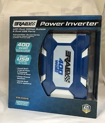 Marine Power Inverter 12V DC To 120V AC 400W 1000W Max RV USB Port Map Light • $99.99