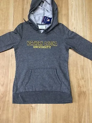 Champion Hoodie Northern Arizona University US College Grey Jumper Small New • £23.17