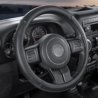 Car Steering Wheel Cover Large-Size For F150 F250 F350 Ram 4Runner Tacoma Tundra • $28.22