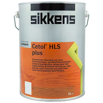 £23.99 • Buy Sikkens Cetol HLS Plus - 1L, 2.5L & 5L - Solvent-Based Exterior Wood Stain