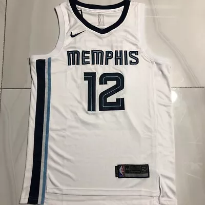 Ja Morant #12 Men's White Memphis Grizzlies Jersey • $40