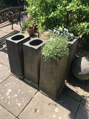 £79 • Buy 4 Vintage  Ornamental Chimney Pots Garden Planters