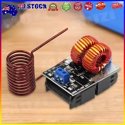 # 120W Mini ZVS Induction Heating Board High Frequency Heating Driver Large Powe • $11.37