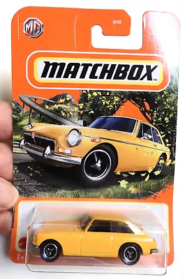 Matchbox Yellow 1971 MGB GT Coupe 1:64 Diecast MGB Were English Vehicles • $3.97