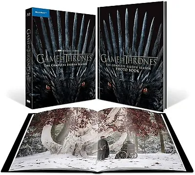 Game Of Thrones: The Complete Eighth Season + UK Exclusive Photobook) Blu - Ray • £69.99