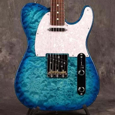 Fender Made In Japan 2024 Collection Hybrid II Telecaster QMT FB Aquamarine • $2027.63