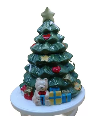 Christmas Tree Cookie Music Jar Rocking Horse Teddy Bears Presents 12  • $26