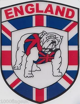 British Bulldog Union Jack Flag Vinyl Car Window Sticker  • £4.50