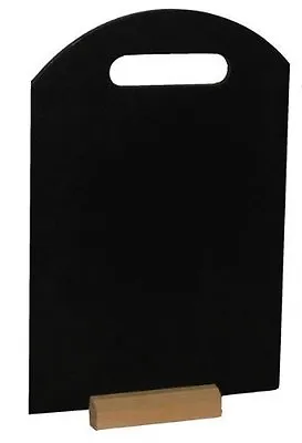 A4 Table Top Blackboard & Handle Hole. Specials Menu Stand Display Chalk Board • £6.49